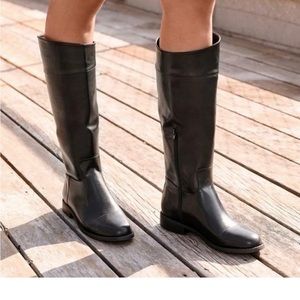 JustFab Lily Black Boots